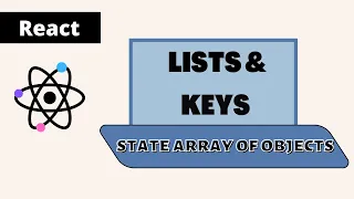 React update array of objects using useState Hook Lists and Keys - part 11