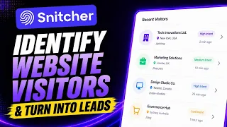 Snitcher Review 2026 Identify Anonymous Website Visitors Turn Them Into Leads