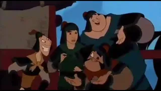 اغنية عروسة الاحلام من فيلم مولان بدون موسيقى مدبلج مصري 