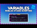 VARIABLES in Roblox Studio Luau coding tutorial