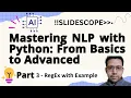 Regular Expressions RegEx for NLP and AI in Python with Examples - Part 3