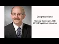Honoring Wayne Goldstein MD