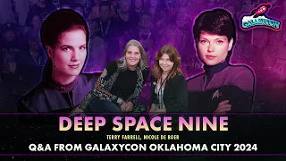 Star Trek Deep Space Nine Q A GalaxyCon Oklahoma City 2024 Terry Farrell Nicole De Boer
