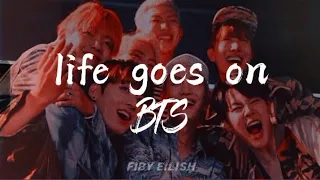 life goes on bts slowed reverb 