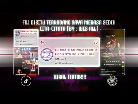 Download MP3 FDJ DISITU KADANG MERASA SEDIH X SAKITNYA HATI INI IMEYMEY [BY:ALL]