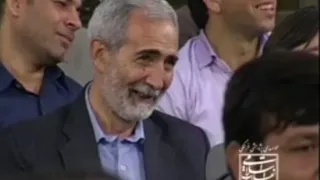 شعر جنجالی و خنده داری در حضوری آقای خامنه ای  طنز  کمی خنده   شب شعر   دندنها