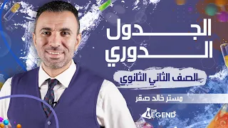 10 شرح أسطوري الجدول الدوري للصف الثاني الثانوي 2022 م خالد صقر 