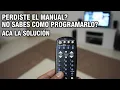 How to configure the UNIVERSAL remote control without a manual or codes easily in one step
