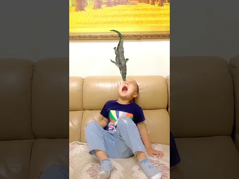 चिंटू ने खा लिया मगरमछ 😱 mini wod toy-wood working art skill wood/hand craft #funny #shorts #viral