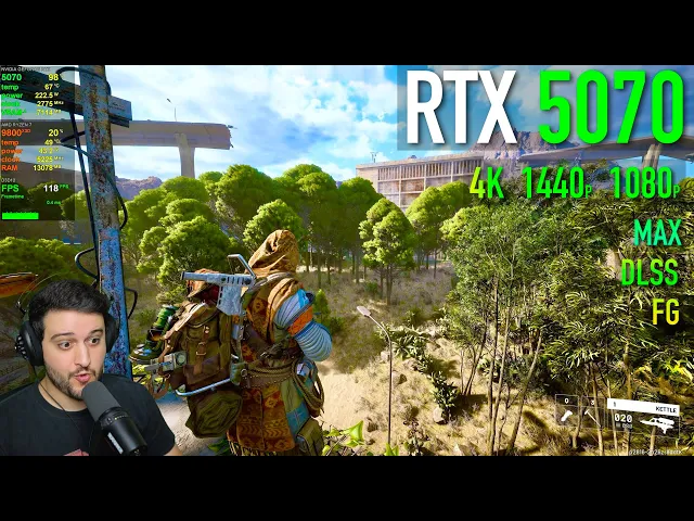RTX 5070 in ARC Raiders: Best Optimized UE5 Game!?