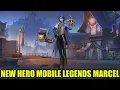 Gameplay pro player marcel hero baru mobile legends yang bisa menghentikan waktu