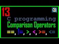 C Programming Bangla Tutorial - 13 Comparison or Relational Operators