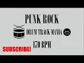 Download Lagu PUNK ROCK Drum Backing Track 170 BPM Drums Only