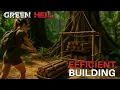 GREEN HELL SURVIVAL - HOW TO BUILD FAST WITH SLEDGE ELEVATOR