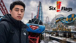 Inside America s Largest SIX FLAGS Abandoned Theme Park