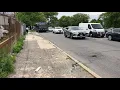 Green Acres bound Q85 bus on S Conduit Av