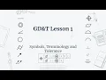 GD T Lesson 1 Symbols Terminology and Tolerance