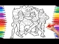 Rise Of The Teenage Mutant Ninja Turtles TMNT Superheroes Coloring Pages for Kids