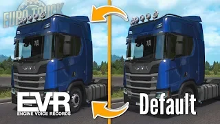 Download The Best Sound Mods for ETS2 | Engine Voice Records vs Default sounds | Euro Truck Simulator 2 MP3