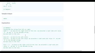 Tree huffman Decoding