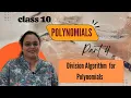 Division Algorithm for Polynomials Class 10 Polynomials Part 4 CBSE TS AP STATE BOARDS
