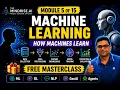 Module 5 of 15 MACHINE LEARNING - HOW MACHINES LEARN