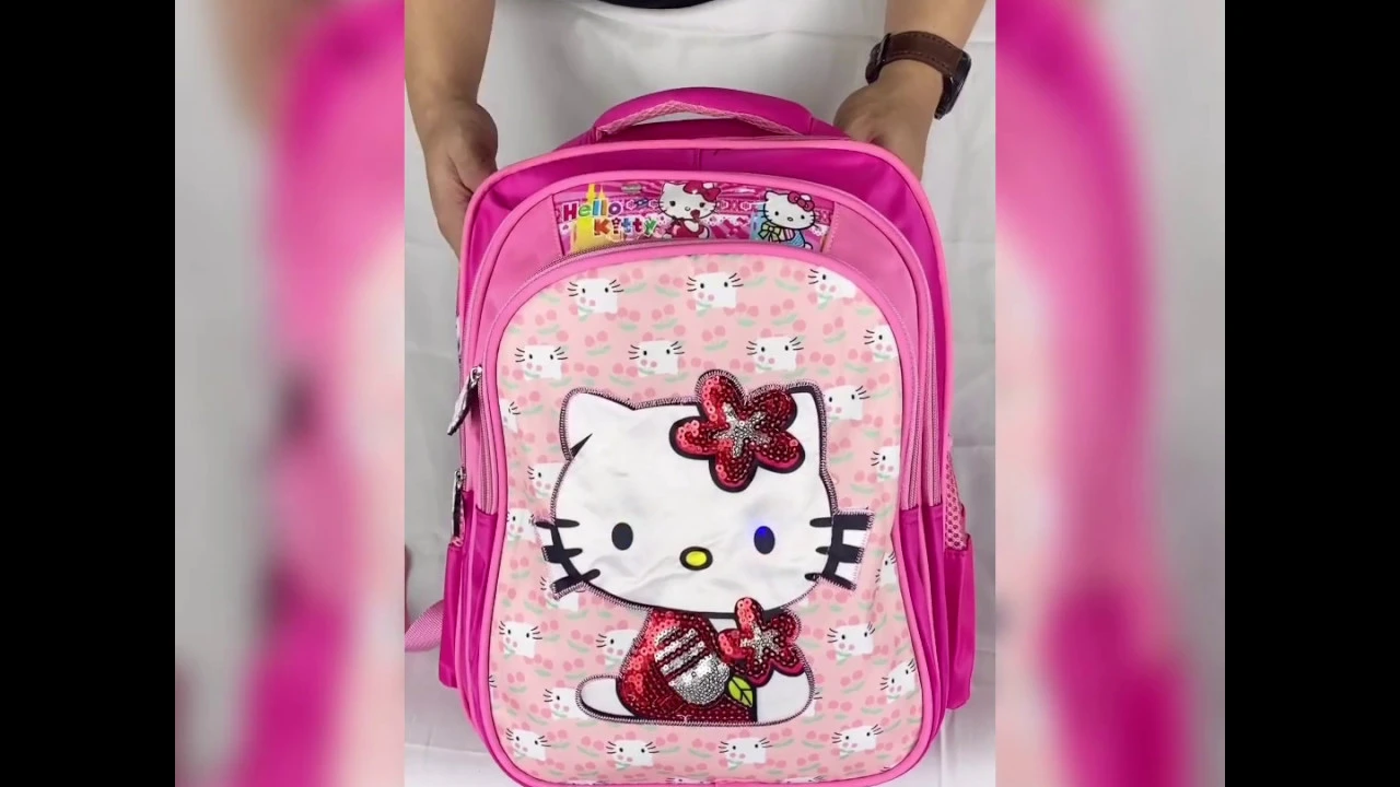 Tas Bahu Selempang Hello Kitty Anak Fashion Import Best Seller Bahan: PU waterproof Style: Fashion a. 