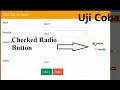 Checked pada radio button di modal edit VLY Studio