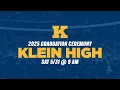 2025 Klein High Graduation Ceremony