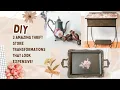 3 AMAZING Thrift Store Transformations That Look Expensive Easy DIYUpcycle