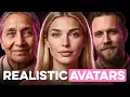 How I Create Realistic AI Avatars with 100 Lip Sync