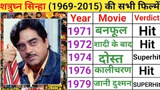 shatrughan sinha 1969 2015 full movie list shatrughan sinha all films