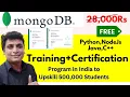 MongoDB Free Training With Certificate Free Course With Project And Certificate Academia