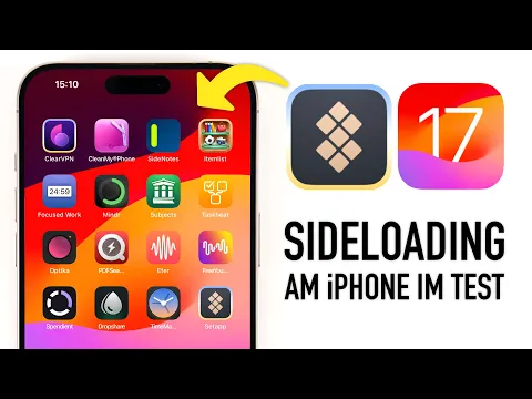 Download MP3 Wie läuft iPhone Sideloading? | Setapp Mobile - Der alternative App Store im Test (iOS 17)