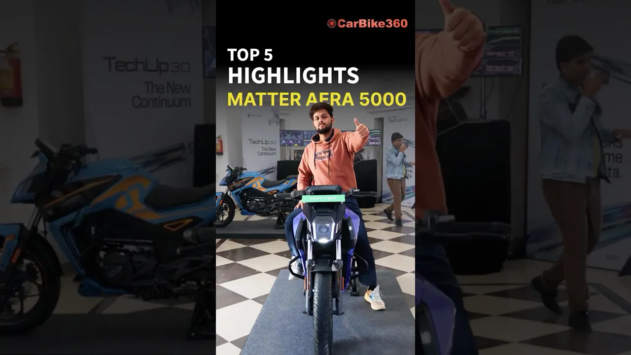 Matter AERA Electric Motorcycle: Top 5 Features