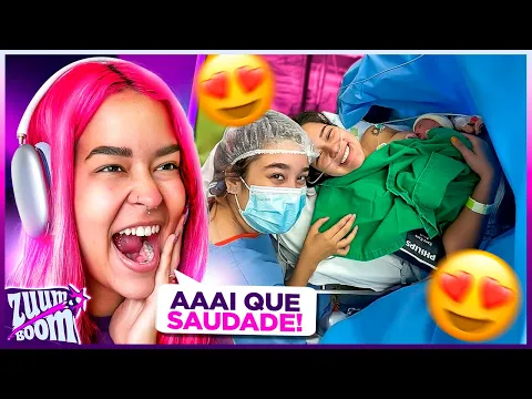 Video Thumbnail: REAGI AO PARTO DO DAVI *emocionei