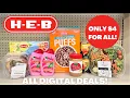 H-E-B Couponing ALL DIGITAL HAUL Cheap Grocery Items Kids Hair Care -