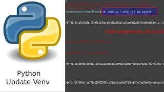 How to virtualenv from Python 3 5 to 3 6