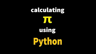 Python Calculating Pi