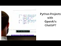 Python Projects with OpenAI s ChatGPT A Screen Sharing Session