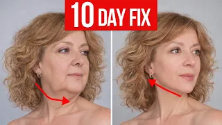 SHOCKING Results Lift Jowls Saggy Neck in Just 8 Minutes at Home