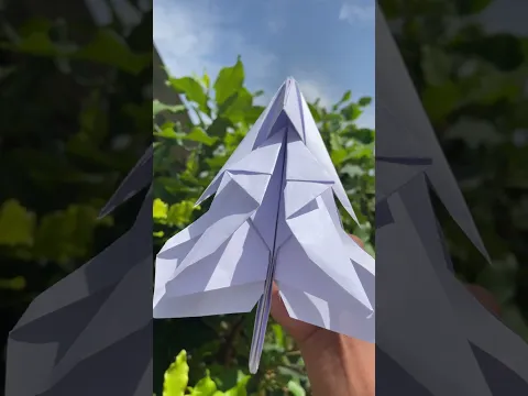 Best flying plane, Paper Airplane and ... #shorts AD395