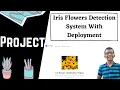 Machine Learning Project - Iris Flowers Detection With Deployment Project Series