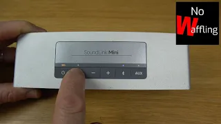 How to RESET Bose Soundlink Mini 1st Gen - Beginners guide