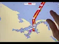 Forming a route in Aqua Map
