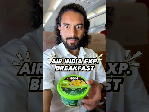 This Airline Breakfast Smelled Like WHAT?! 💀