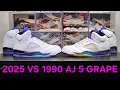 Download Lagu Air Jordan 5 grape comparison 1990 VS 2025