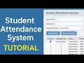 C Student Attendance System Windows Form Application SQL server connection