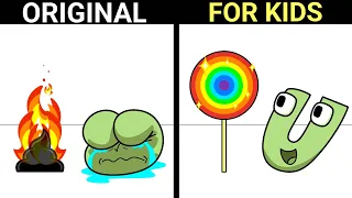 Lollipop of U Alphabet Lore DRAWING
