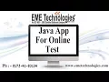 Online Test Of Java Java